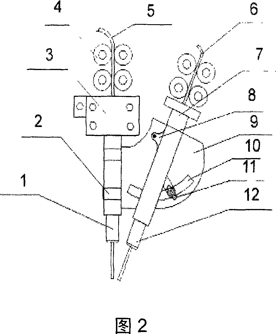 Cold wire submerged-arc welding method and device, control system and control method