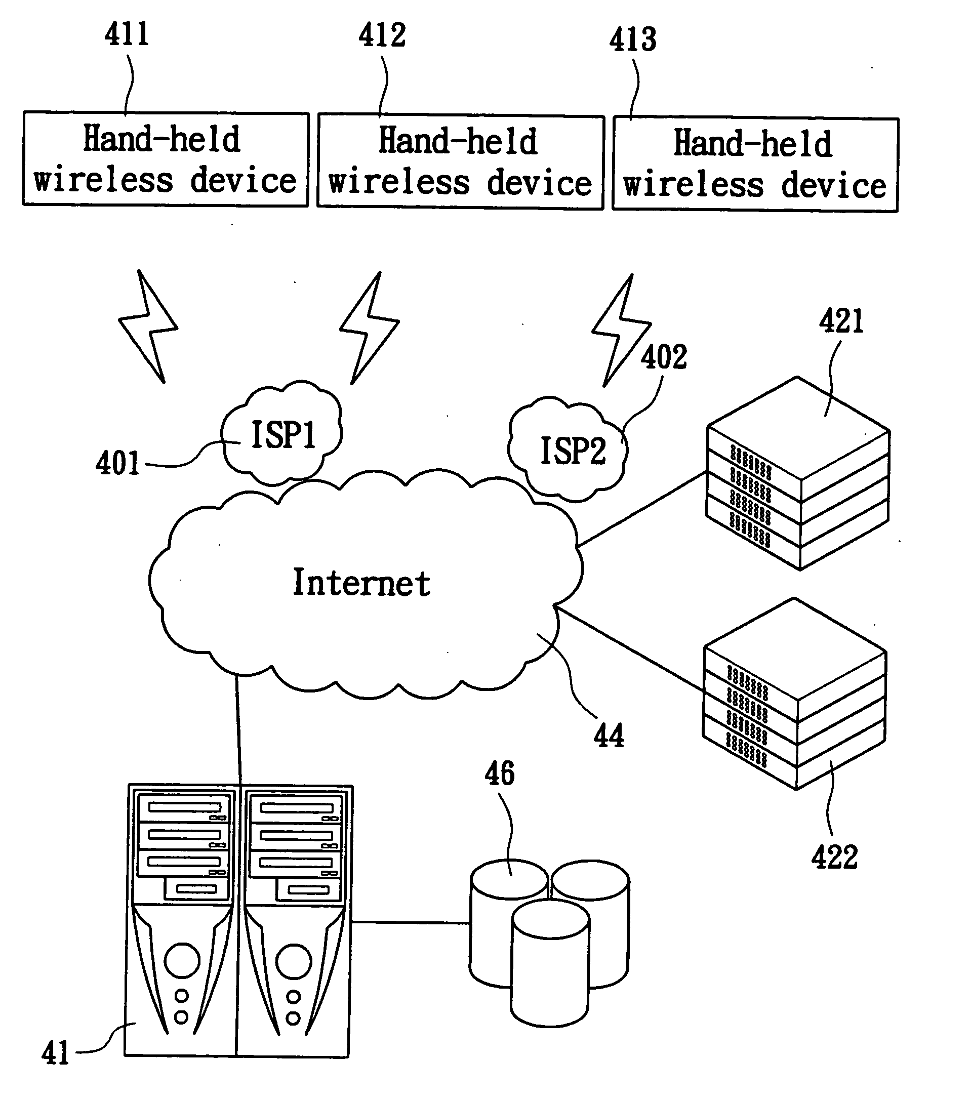 Operating method for a wireless recreation system