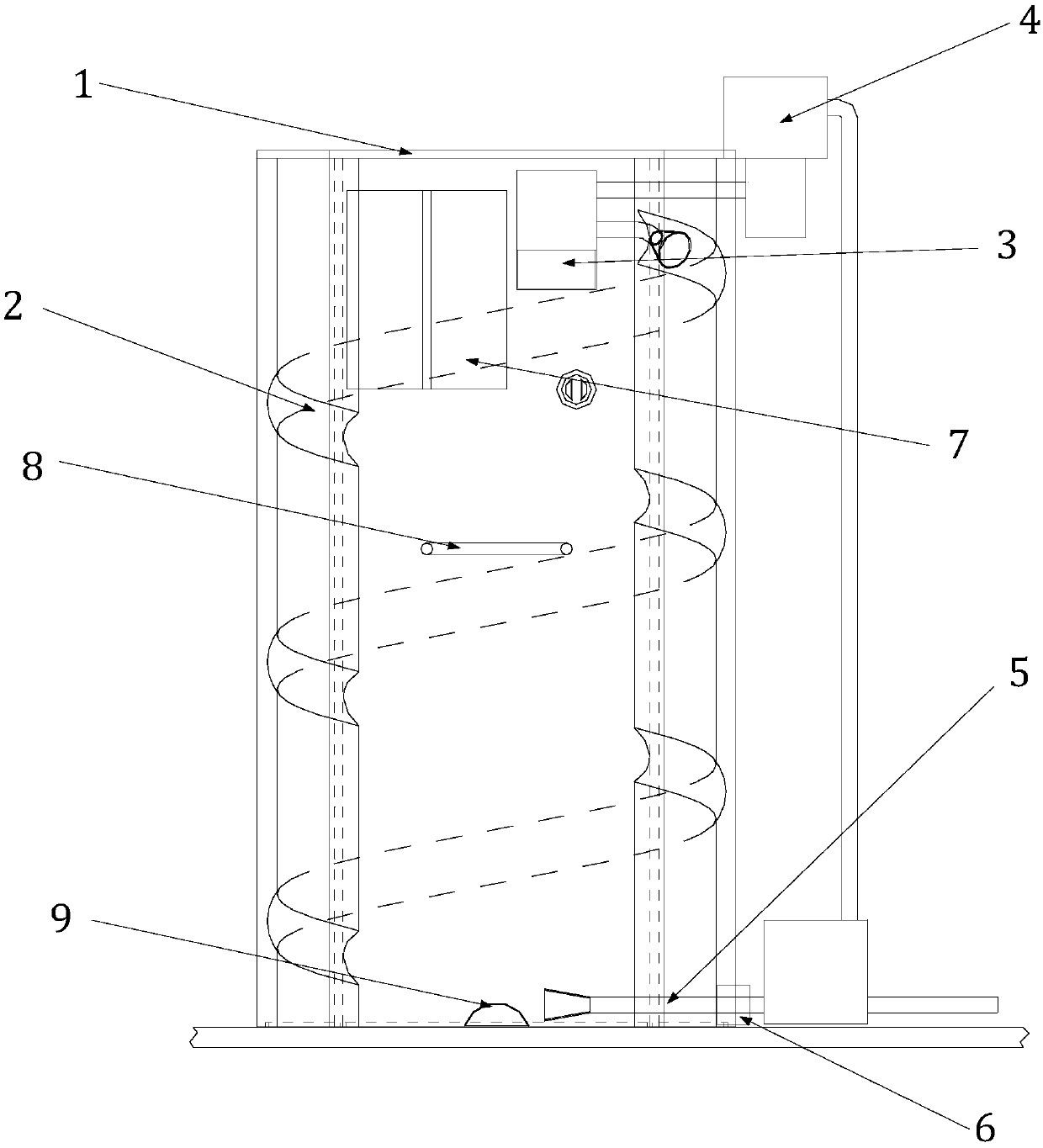 A space station wash-free bathing device