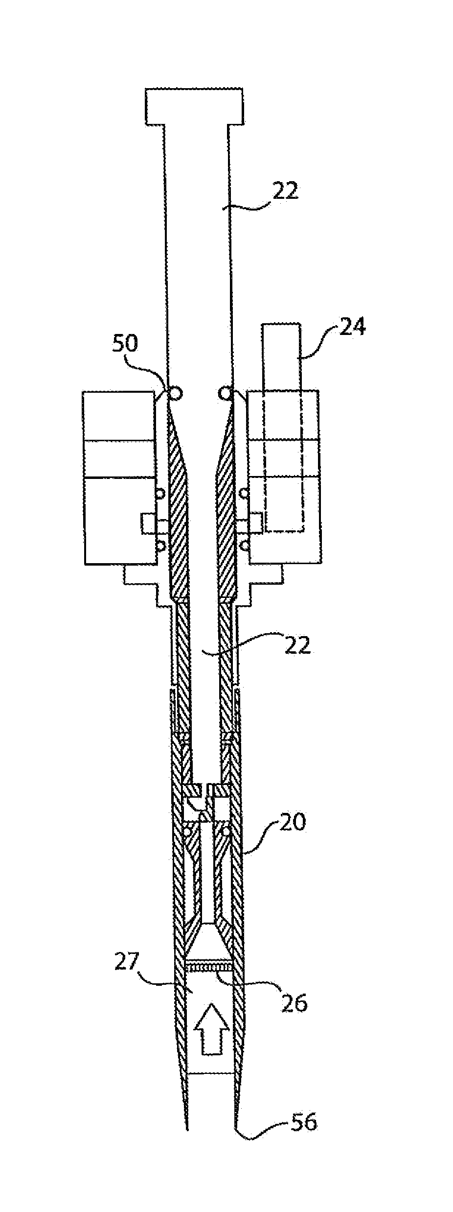 Dosator Apparatus for Filling a Capsule with Dry Powder
