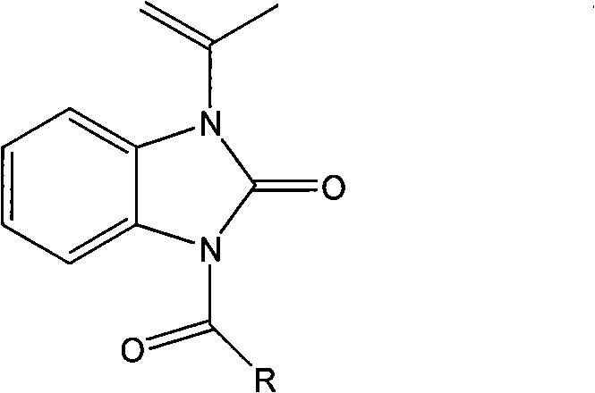 Benzimidazole amide bactericide