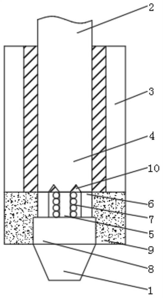 A temperature control structure of fdm nozzle