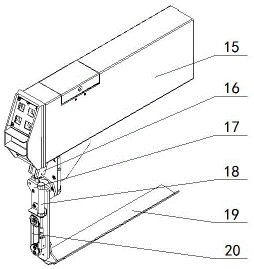 Coarse-denier spandex filament winding machine