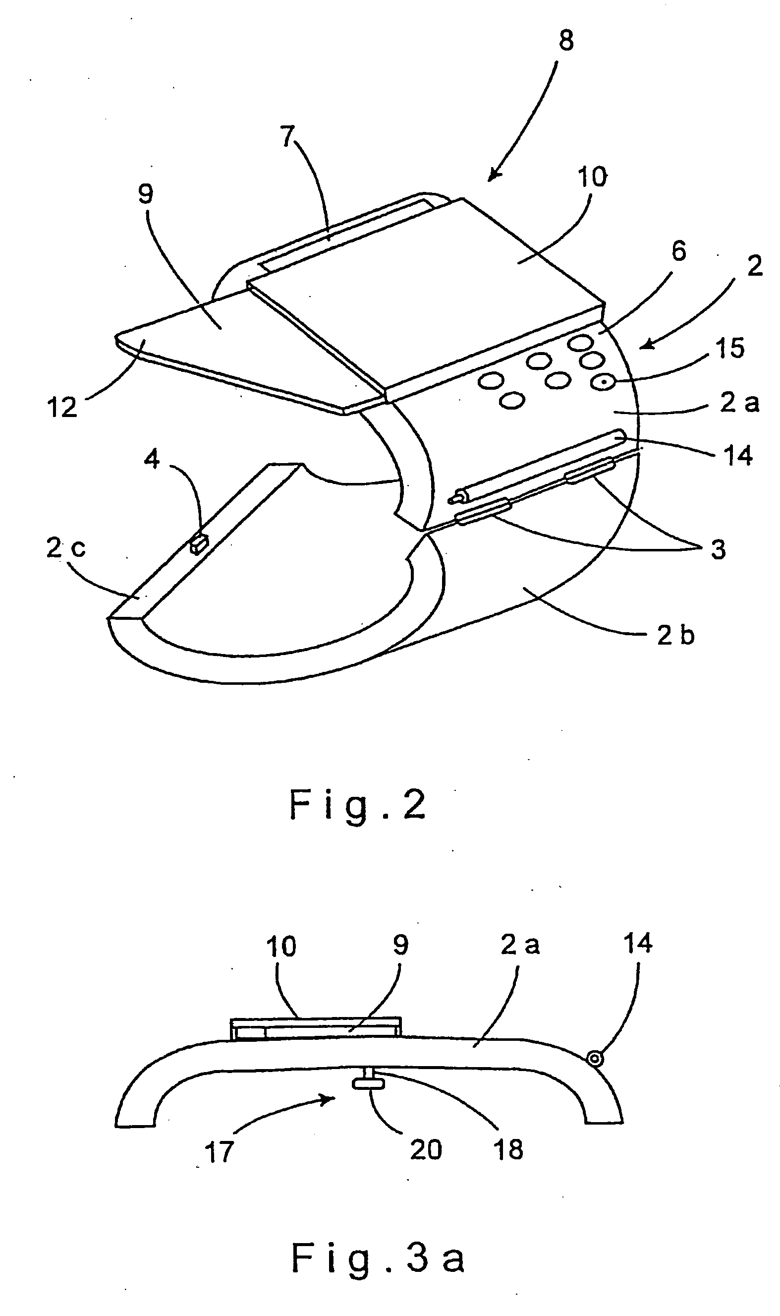 Wrist-mounted telephone device