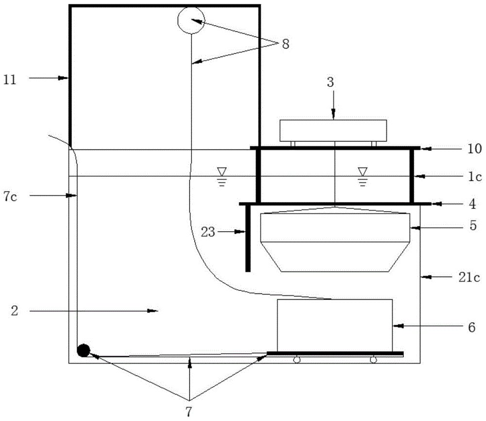 An uninterrupted measurement system for the mass-sediment rate in an open channel flume