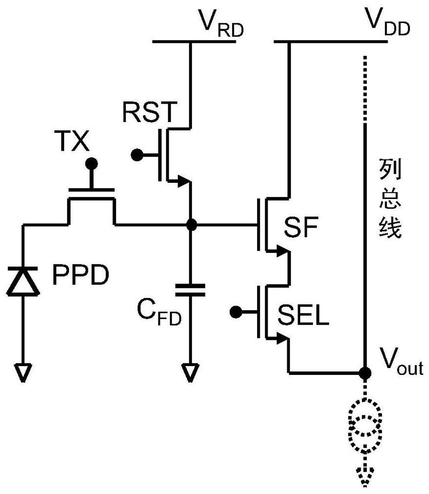 Pixel and global shutter image sensor