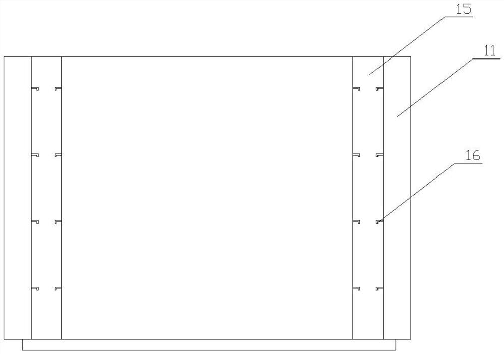 Prefabricated brick moulding bed mortise and tenon joint structure and construction method