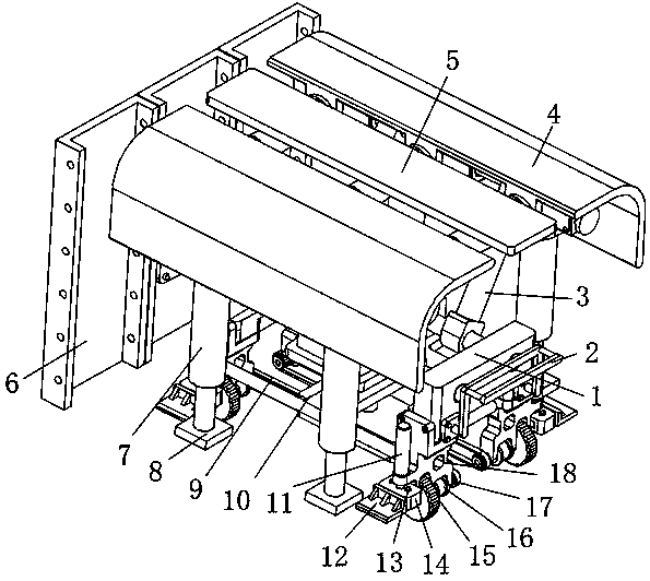 Tunnel blasting anti-collapse and stabilization device