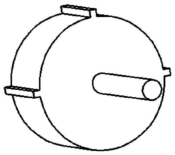 Propeller dynamometer load device for measuring background noise of circulating water tank