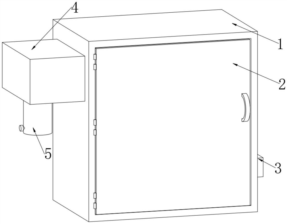 Electrical power distribution cabinet for photovoltaic power station