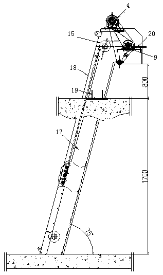 Efficient rotary grid cleaner