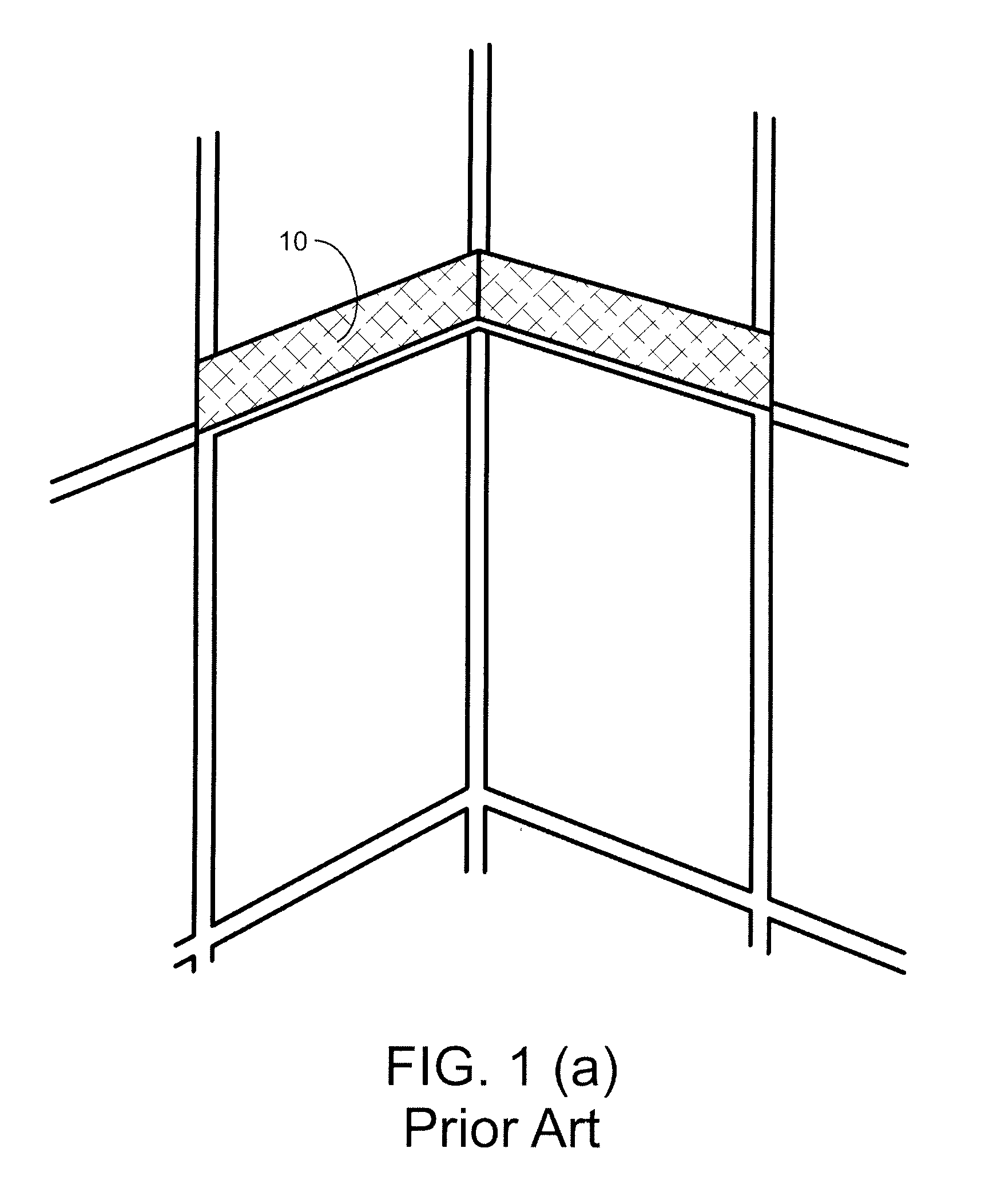 Retrofit shower corner shelf assembly