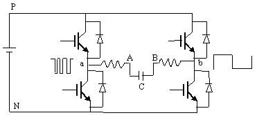 Pulse-width modulation (PWM) output method for solving problem of nonuniform heating of bridge arm switch of single-phase full-bridge inverter circuit