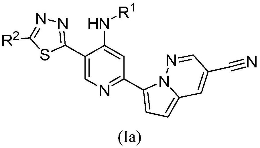 Thiadiazole irak4 inhibitors