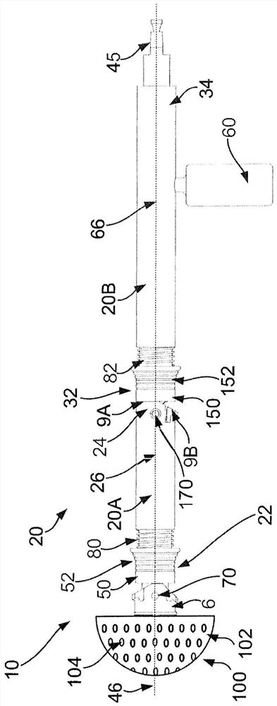 Acetabular reamer handle and method of reaming an acetabulum
