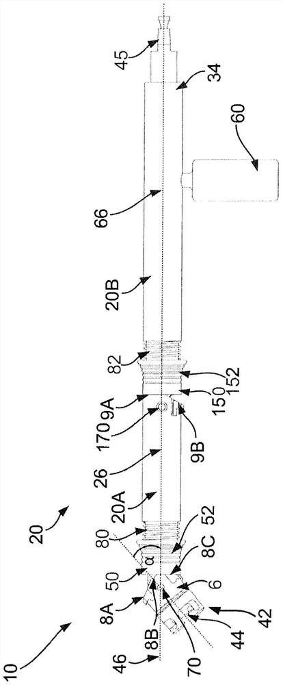 Acetabular reamer handle and method of reaming an acetabulum