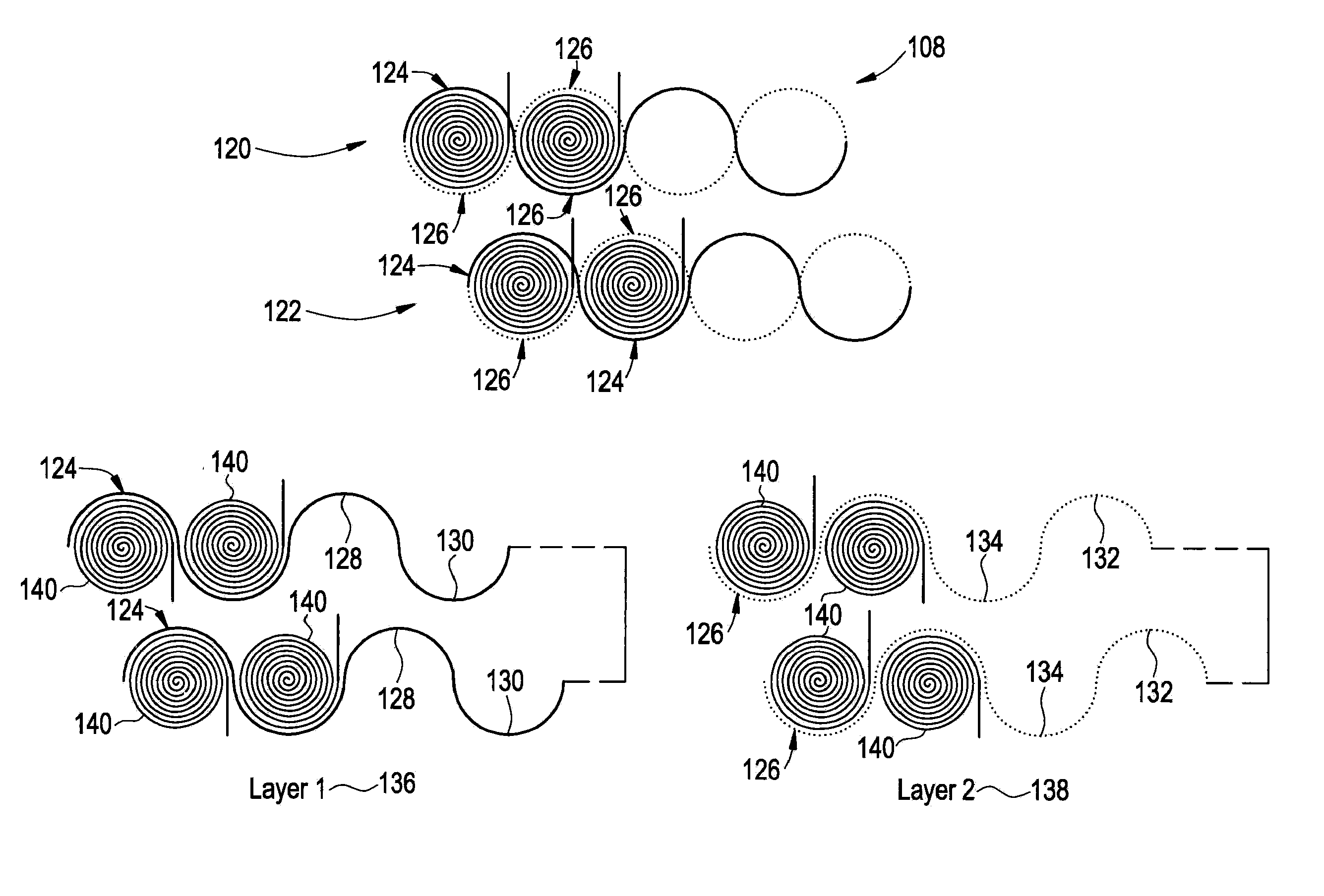 Omnidirectional Eddy Current Array Probes and Methods of Use