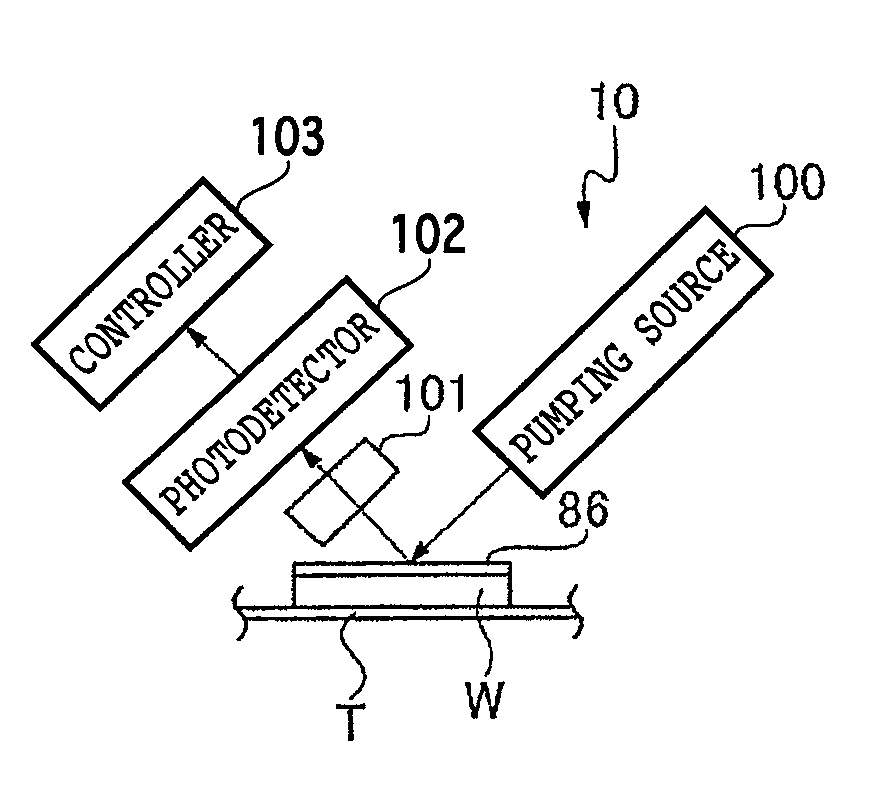 Protective film detecting method for laser processing