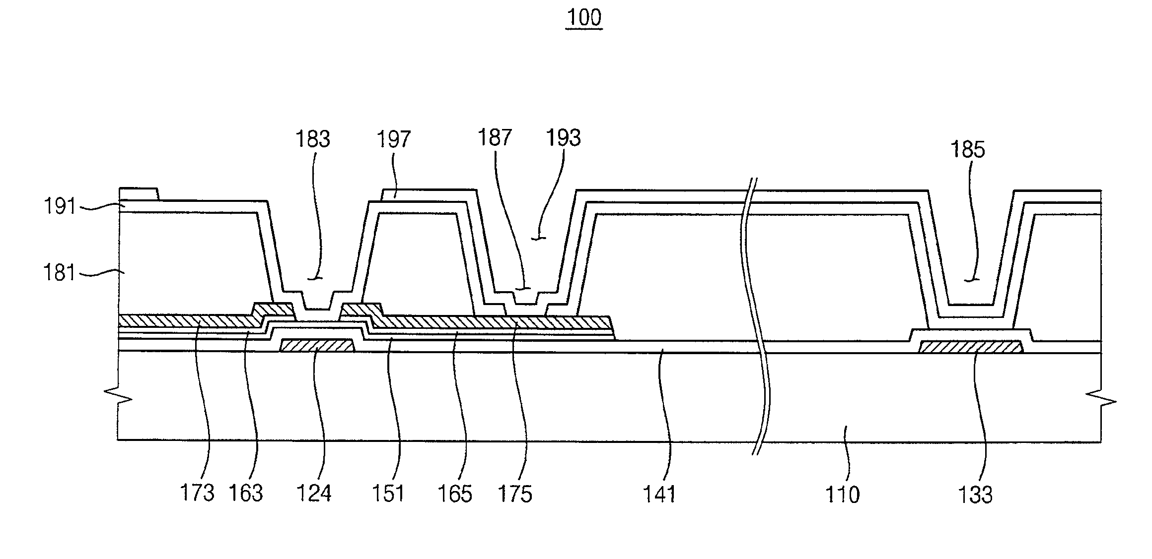 Thin-film transistor substrate, method of manufacturing the same and display apparatus having the same