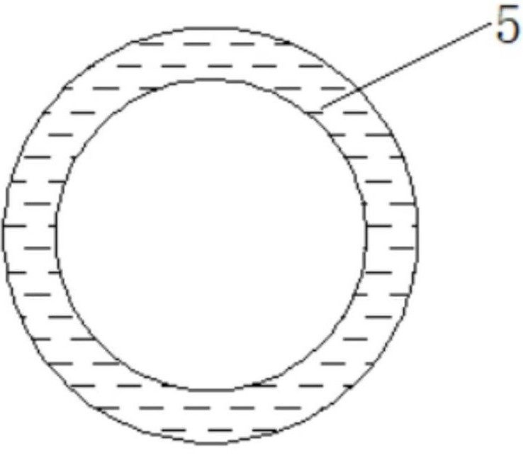 A NdFeB magnetic ring with a mounting structure