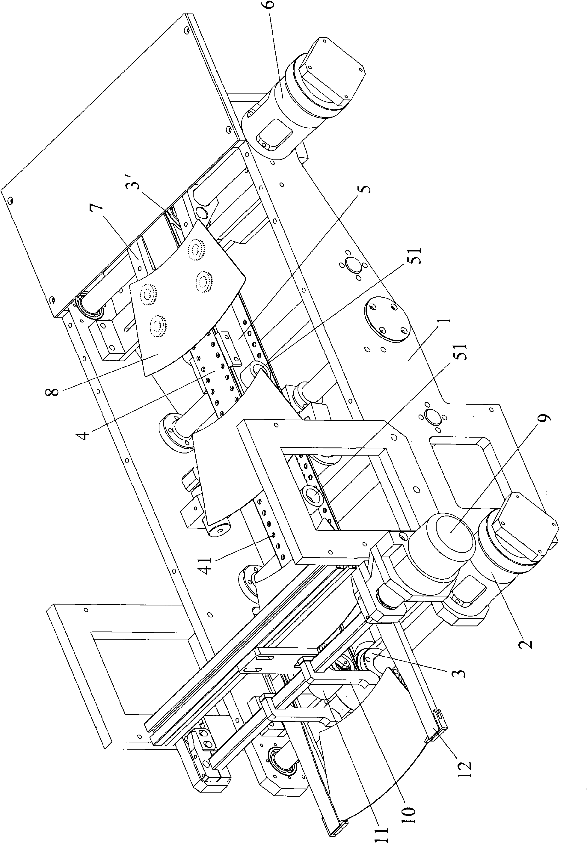Paper feeding mechanism of paper vessel molding machine