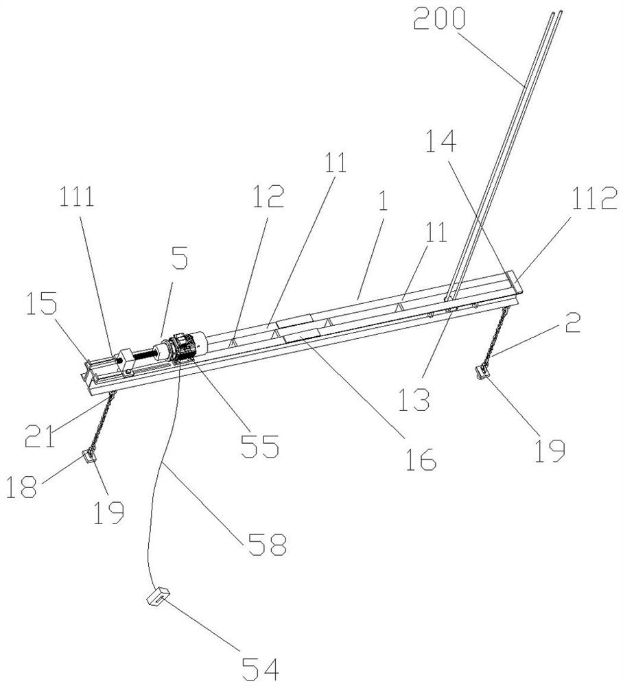 Marine diesel engine frequency modulation wheel lifting tool and lifting method