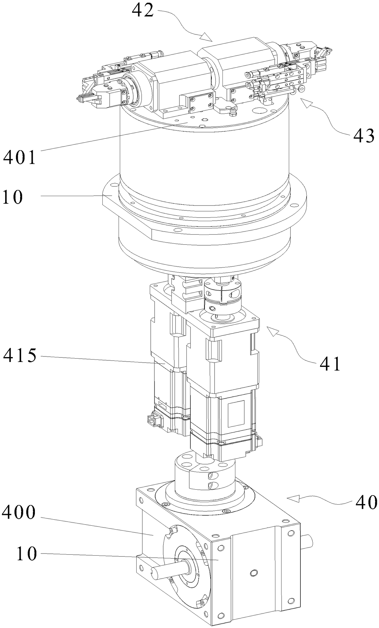 Inductor turn-over mechanism