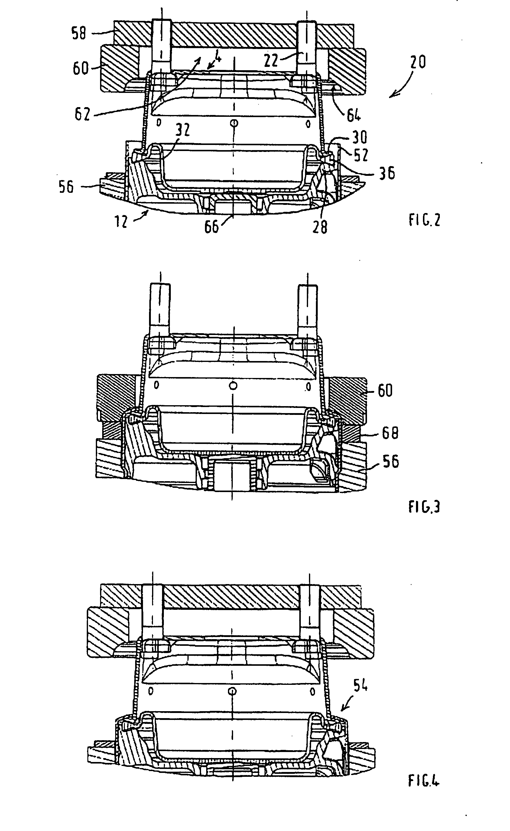 Method for manufacturing steel housings, composed of at least two housing components, for assemblies installed in vehicles