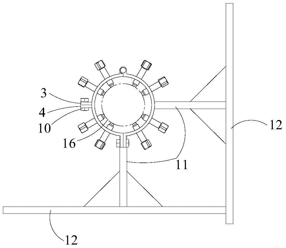Stainless steel pipeline welding connection method and center-adjustable connection clamp