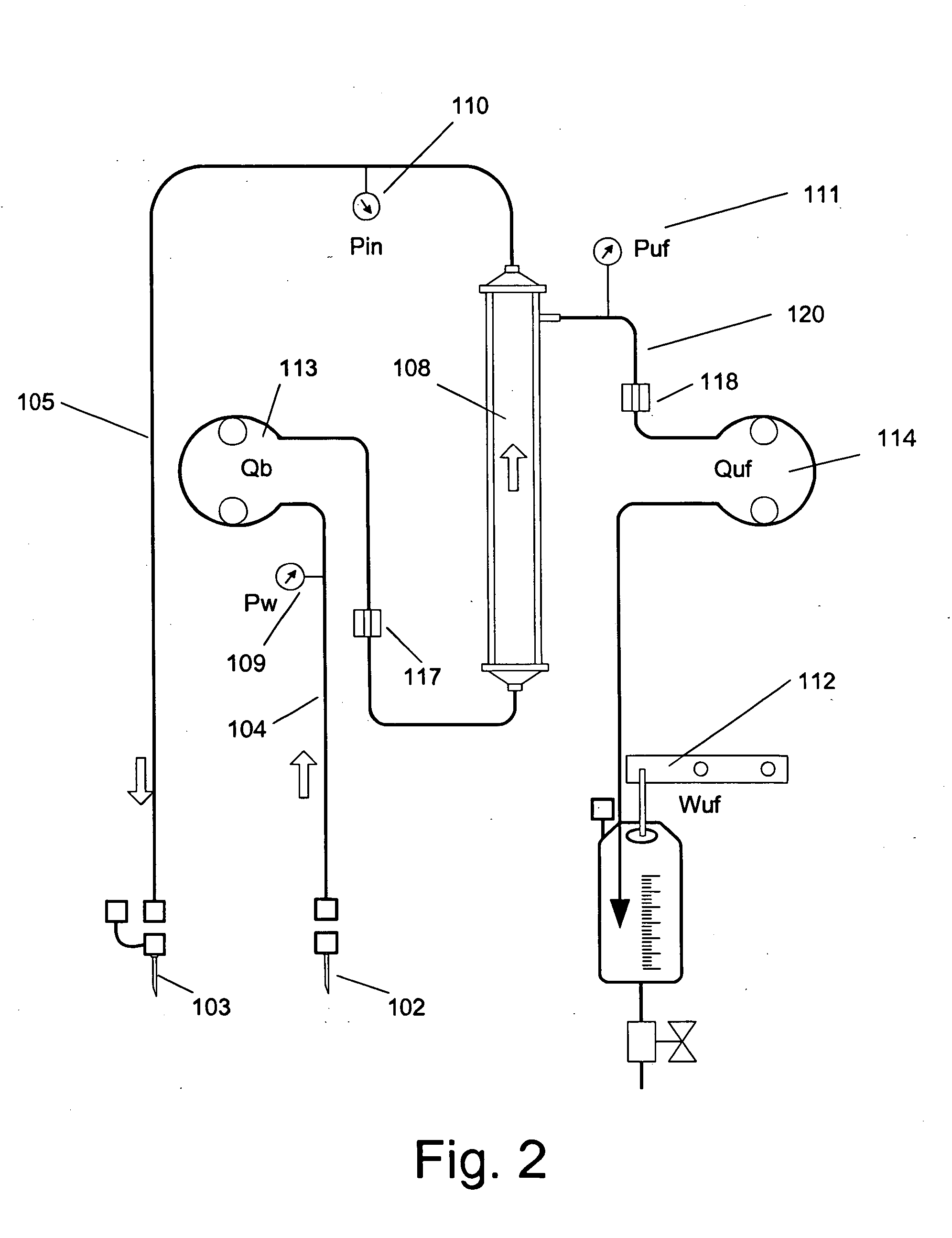 Method and apparatus for blood withdrawal and infusion using a pressure controller