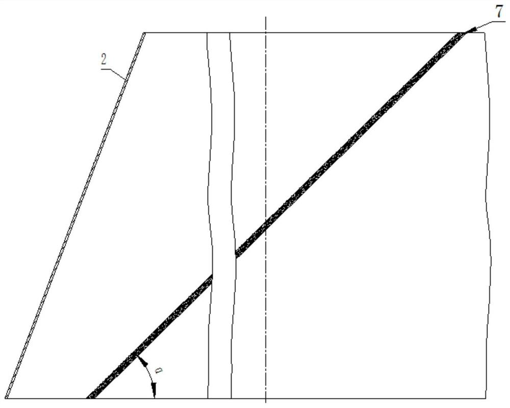 Annular curved surface titanium alloy workpiece and welding method thereof