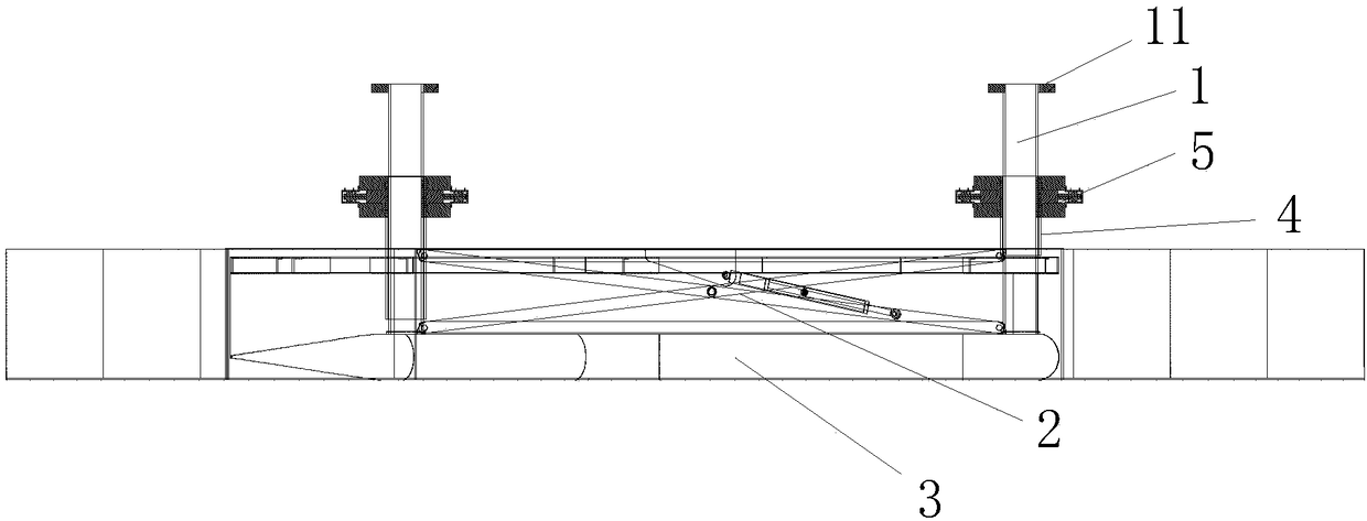 Liftable acoustic sounding instrument compartment system