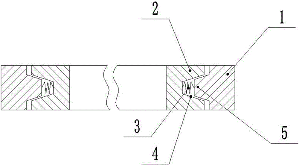 Piston ring suitable for automobile engine