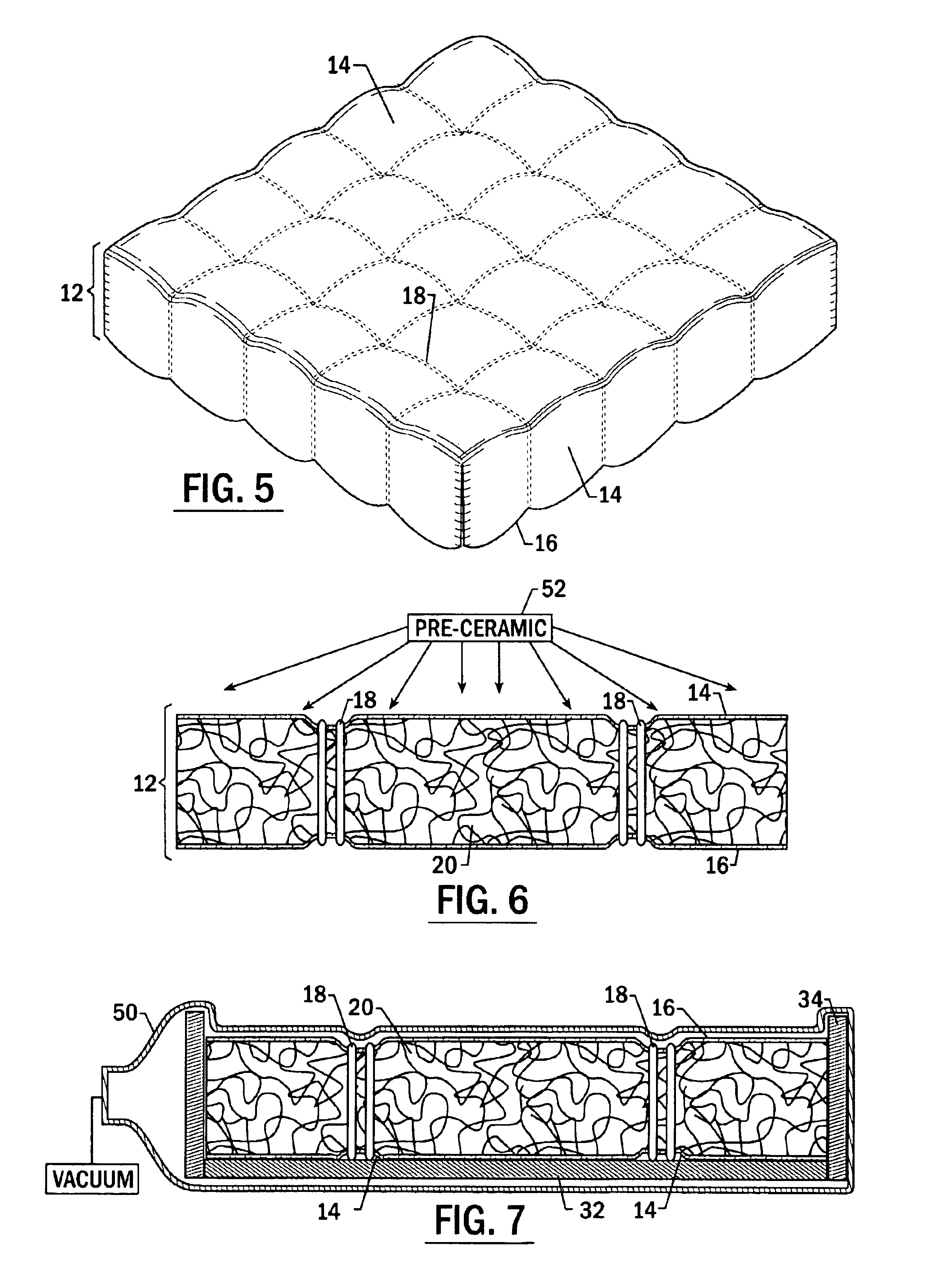 Method of forming a flexible insulation blanket having a ceramic matrix composite outer layer