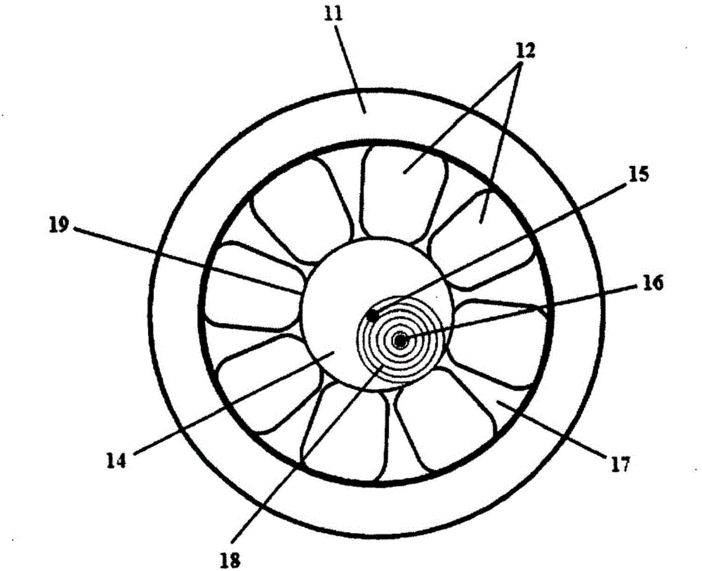 Pupil centered fovea focused optics assembly for intraocular lens