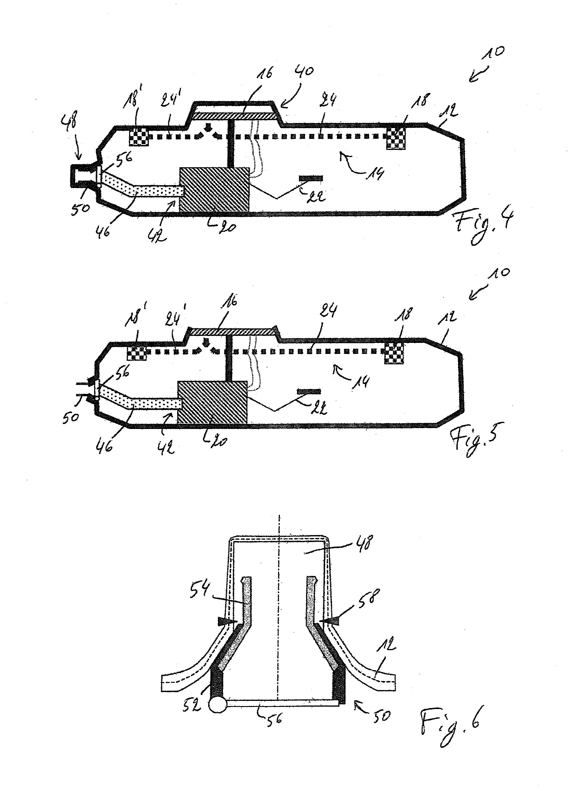 Process for manufacturing a fuel tank