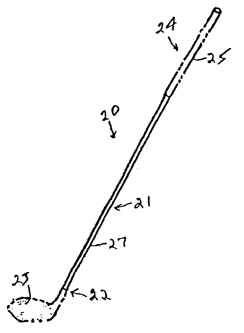 Shaft structure with adjustable and self-regulated stiffness