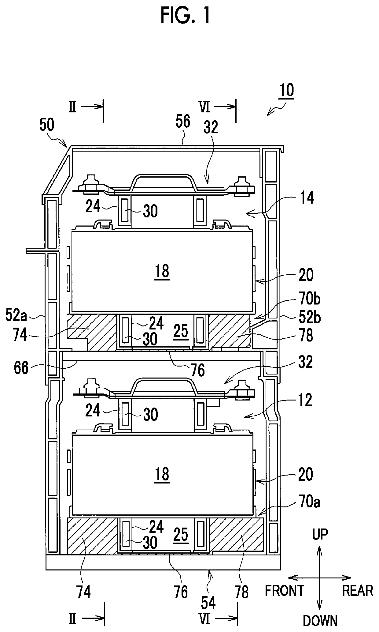 In-vehicle battery pack