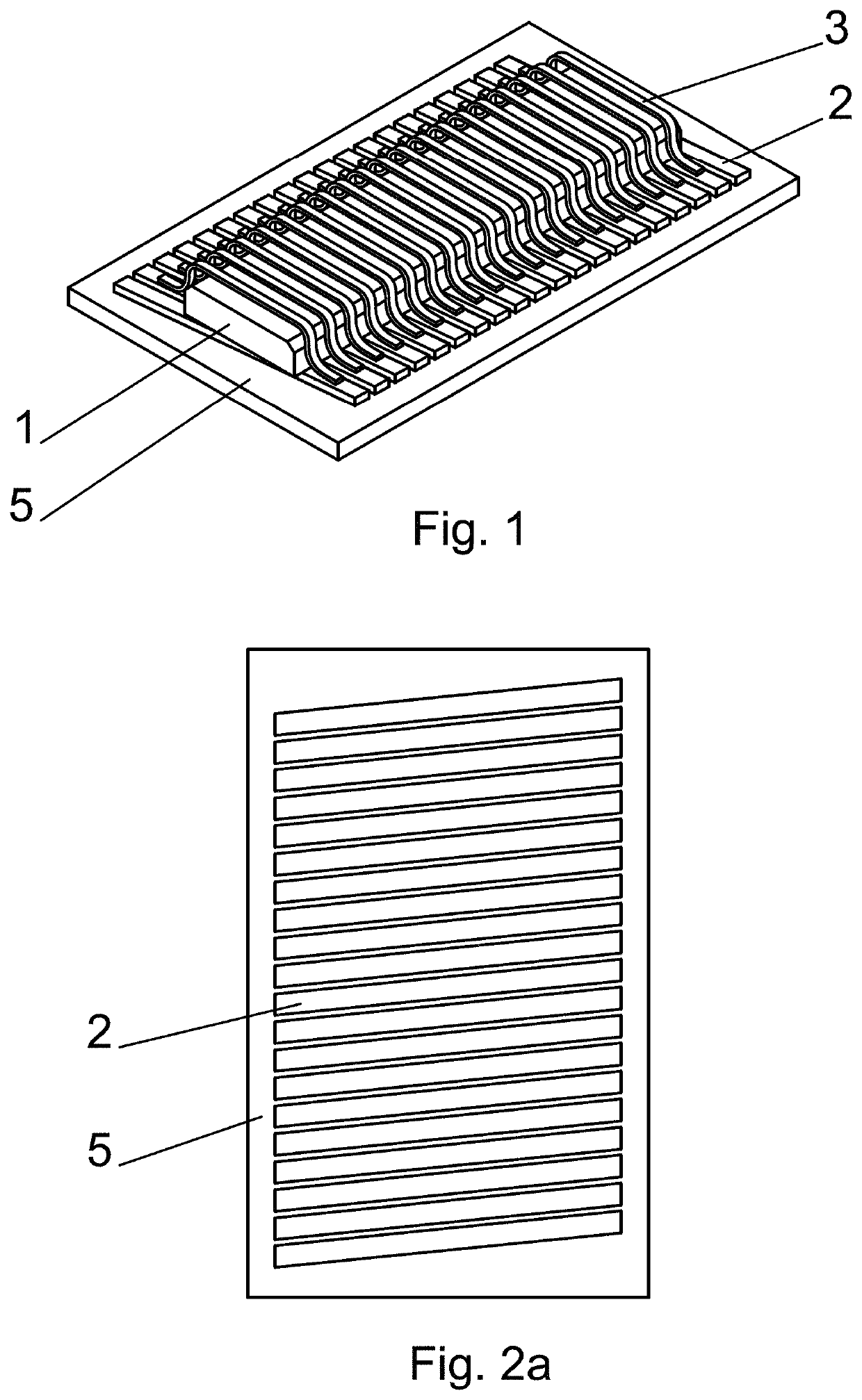 Antenna with core, mainly miniature RFID and/or NFC antenna, and method of its production
