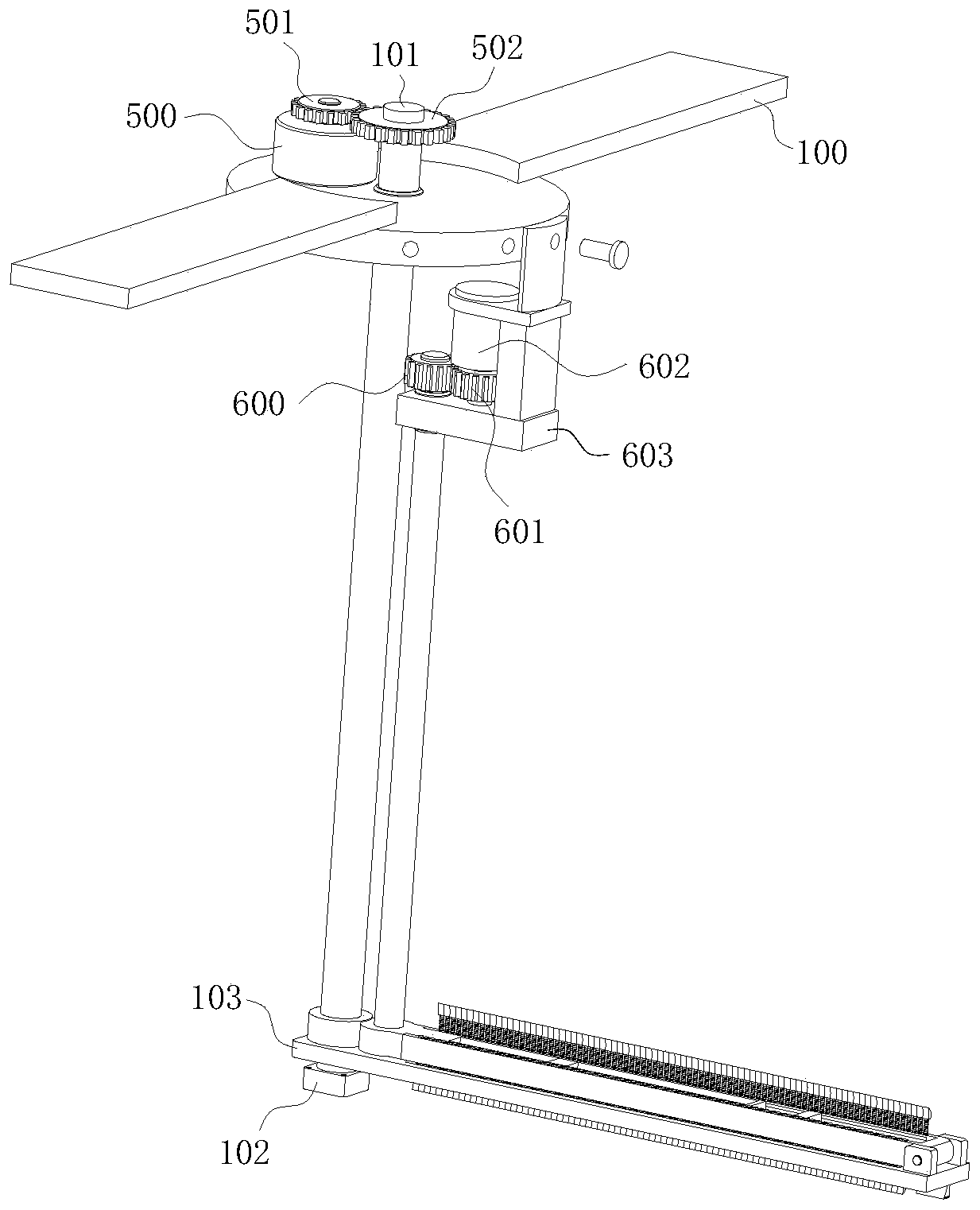 Peripheral transmission aspiration sludge scraper for sewage treatment