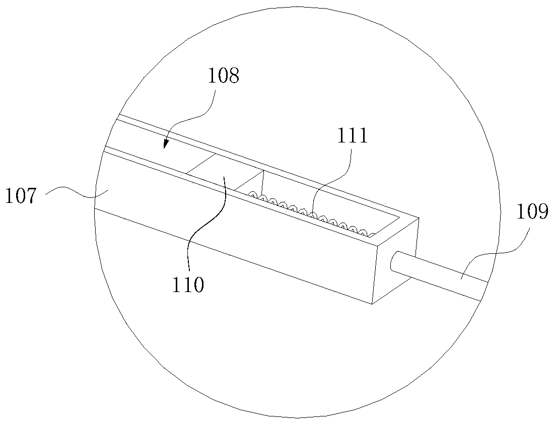 Peripheral transmission aspiration sludge scraper for sewage treatment