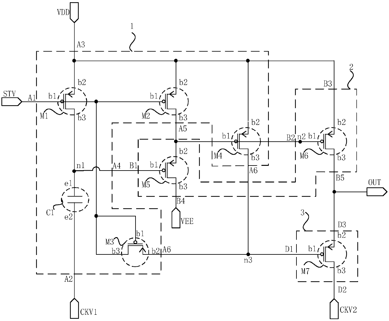 Shifting register, gate drive circuit and display panel