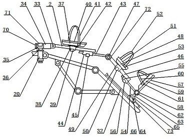 Lower limb fixing device for orthopedic knee joint replacement surgery