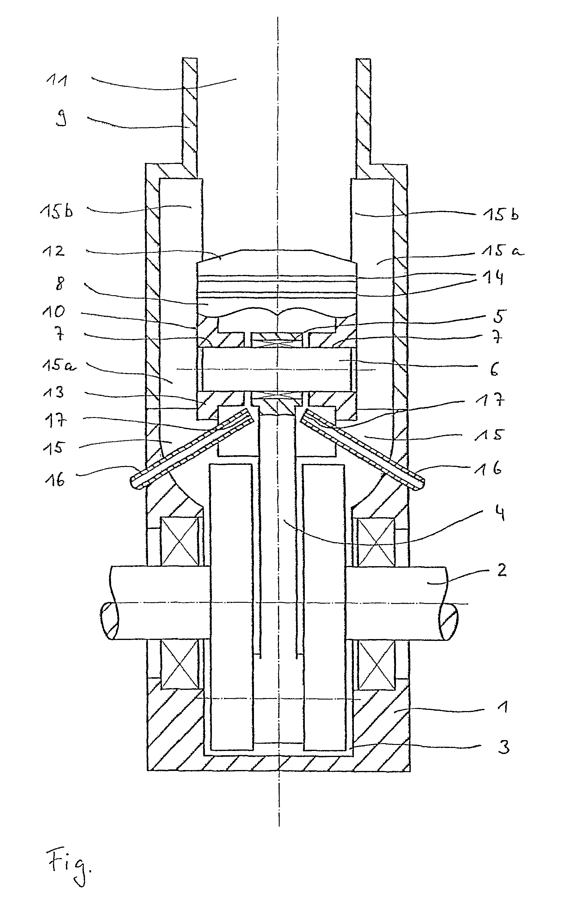 Oil supply for an internal combustion engine