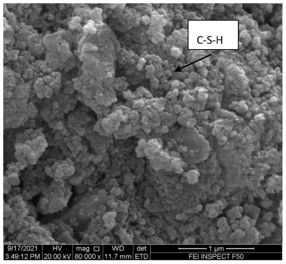 Method for reinforcing cement-based material through steel slag-based in-situ growth of hydrated calcium silicate