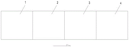 Gradually-moulding bent tempered glass radian-changing device