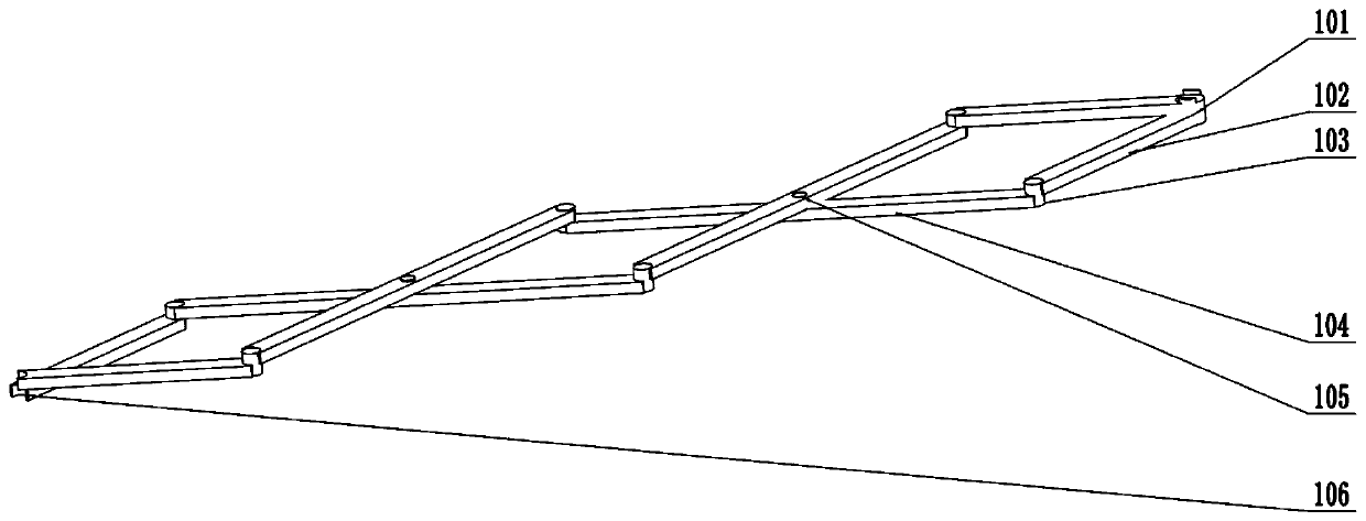 Device for arm folding and turning of multi-rotorcraft