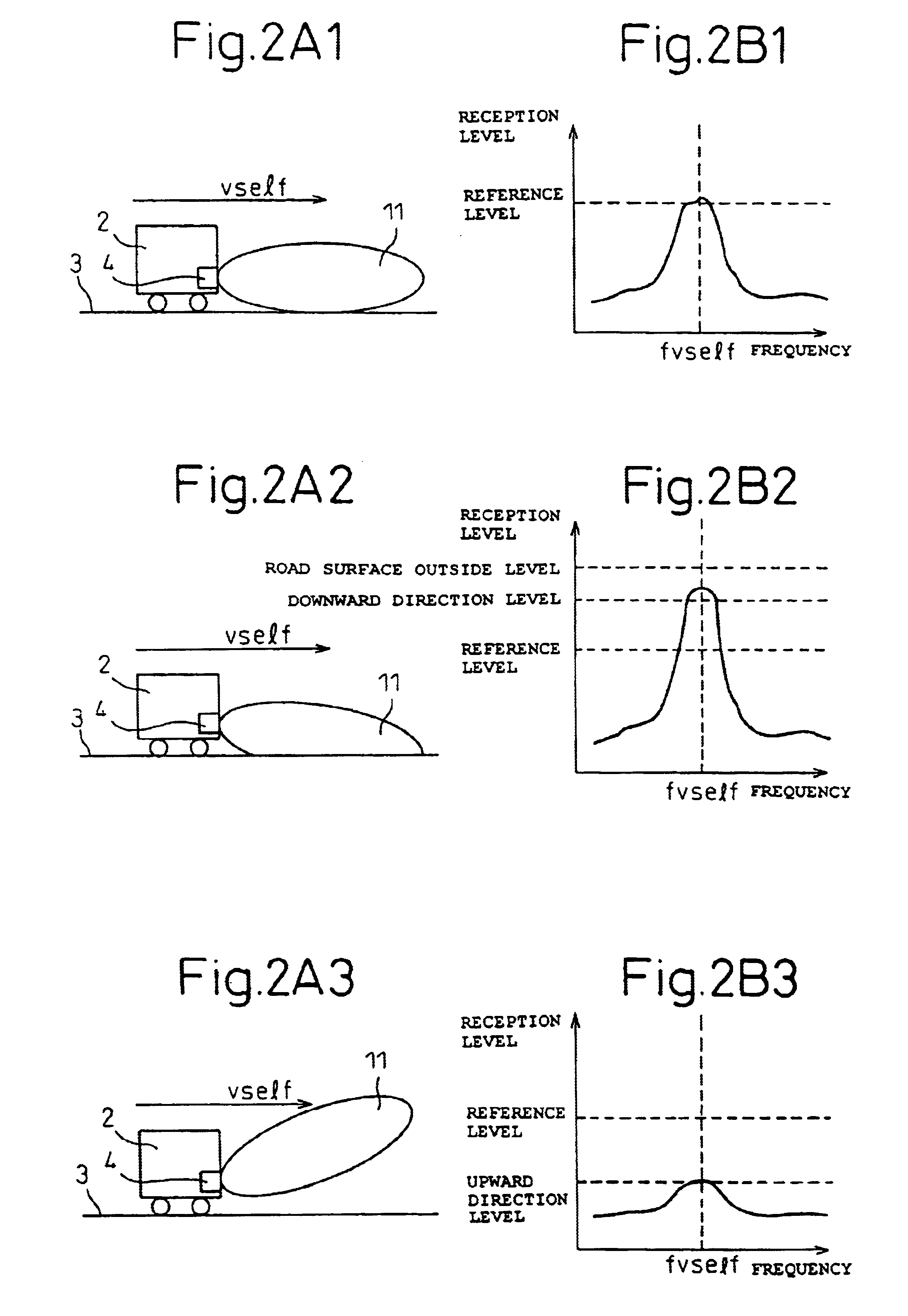Road surface detection apparatus and apparatus for detecting upward/downward axis displacement of vehicle-mounted radar