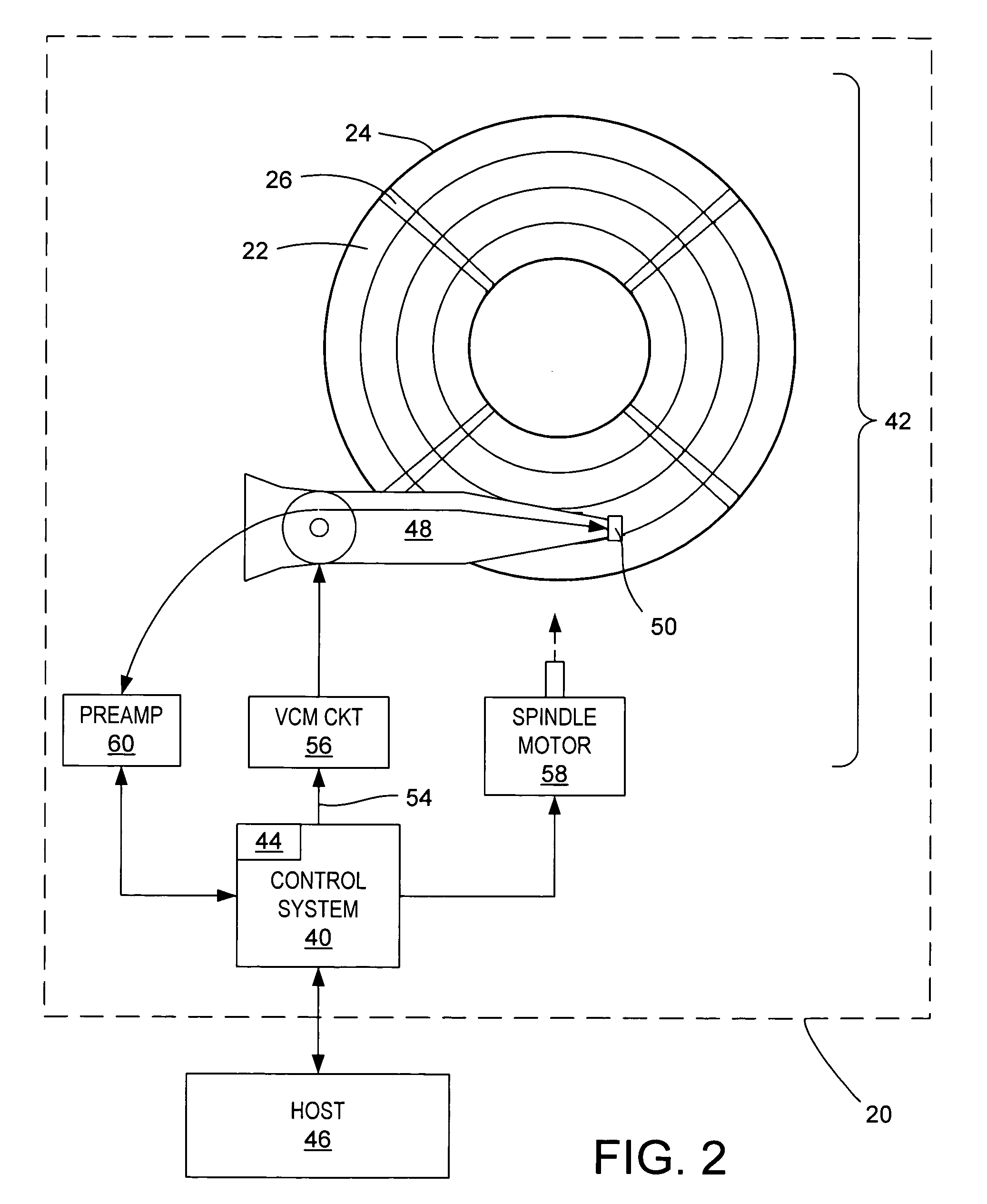 Method for preventing radial error propagation during self-servowriting of tracks in a magnetic disk drive