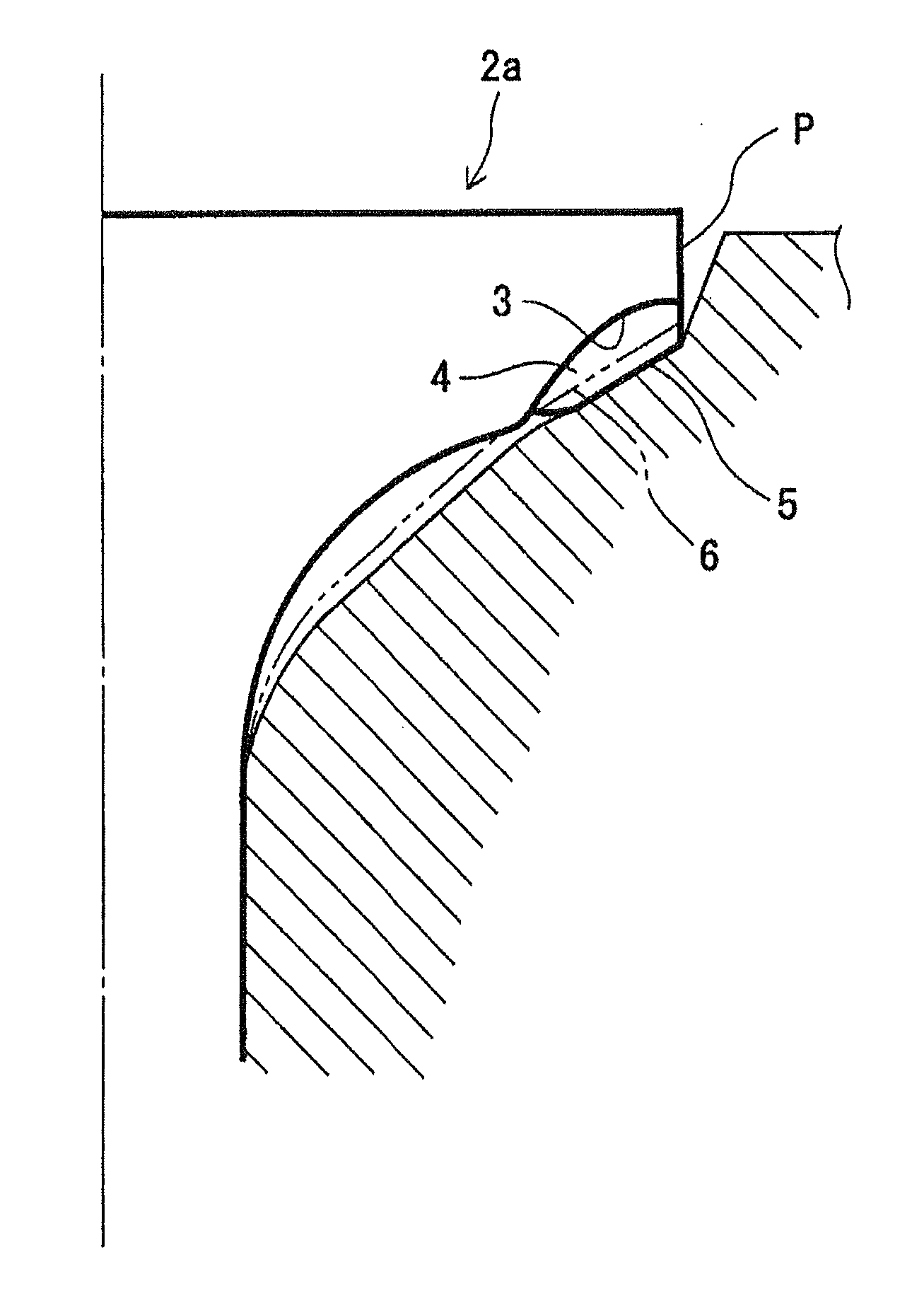 Poppet valve with a formed seat, and method of making